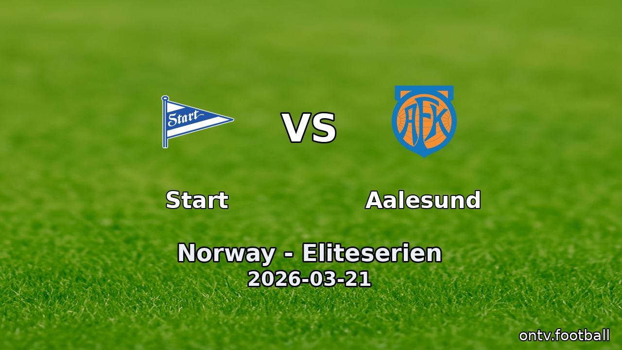 Start vs Aalesund