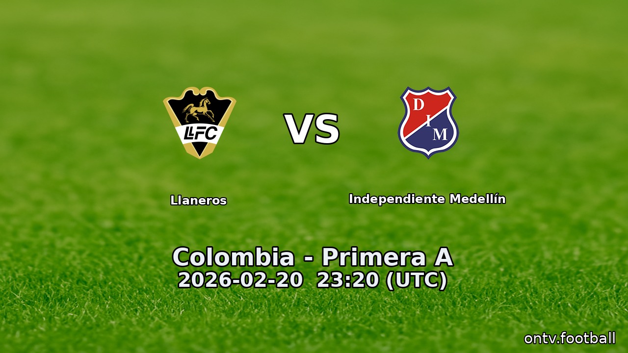 Llaneros vs Independiente Medellín