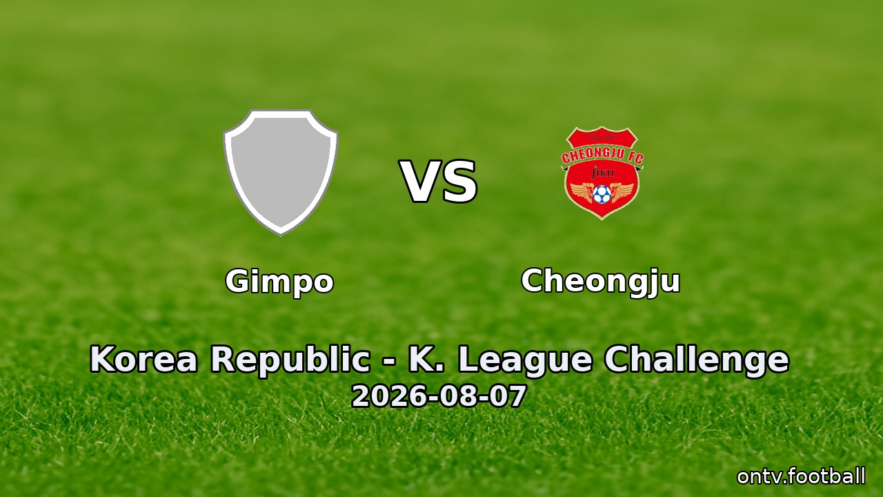 Gimpo vs Cheongju