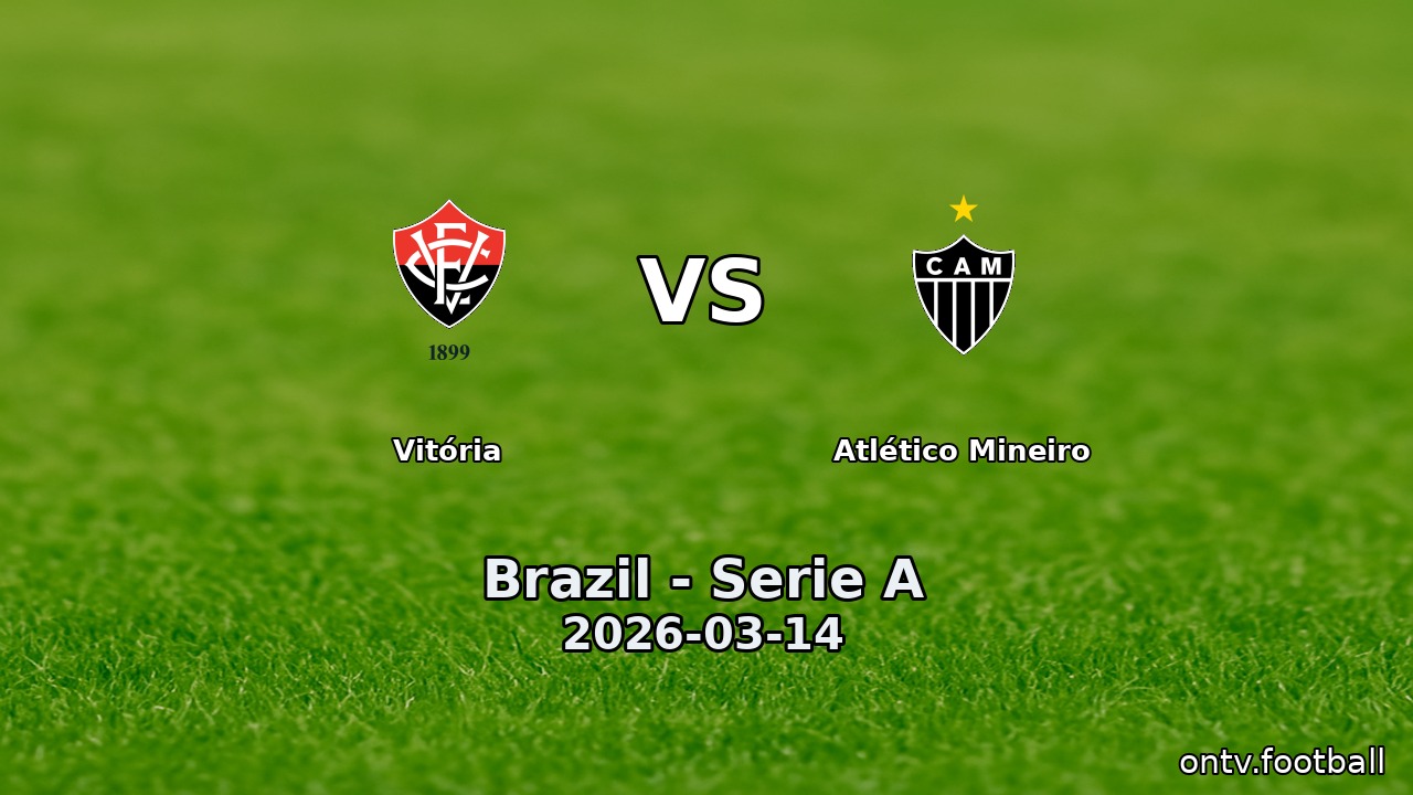 Vitória vs Atlético Mineiro