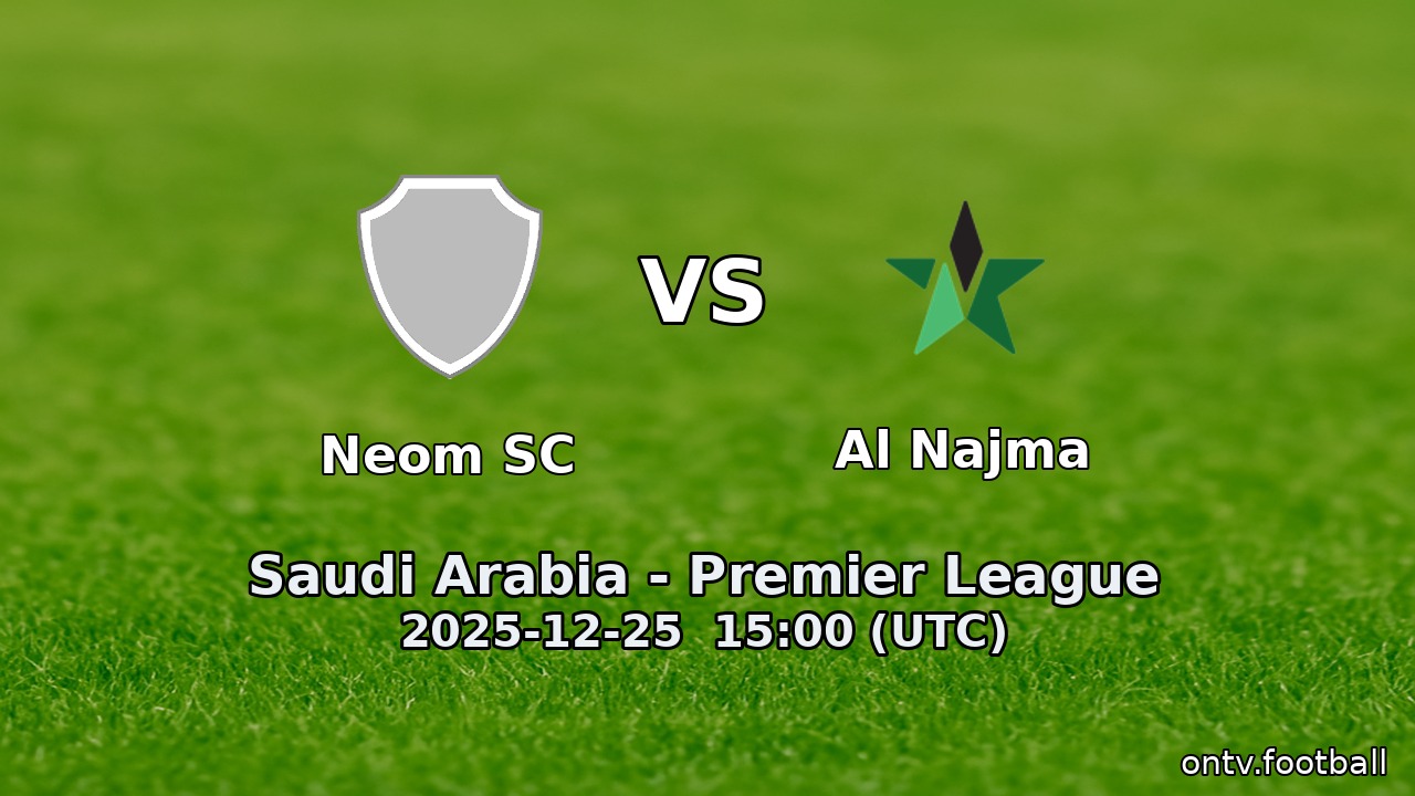 Neom SC vs Al Najma