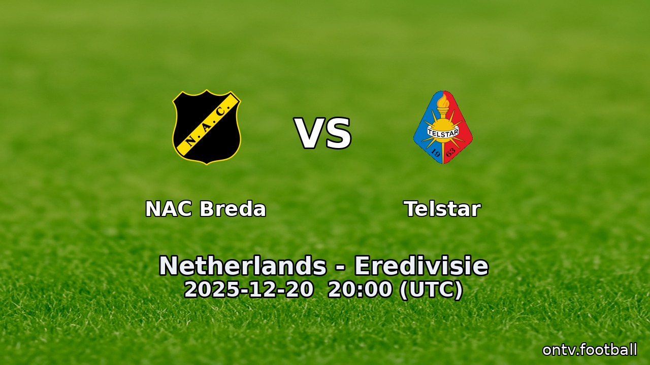 NAC Breda vs Telstar