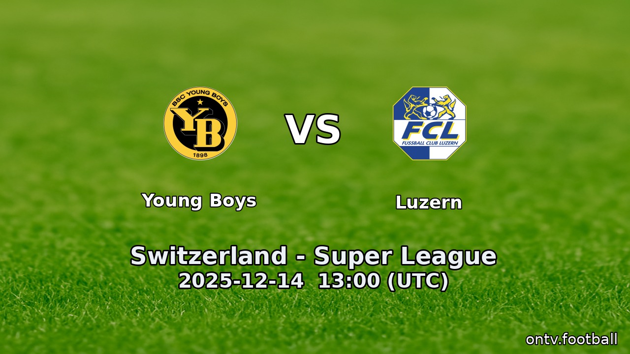 Young Boys vs Luzern