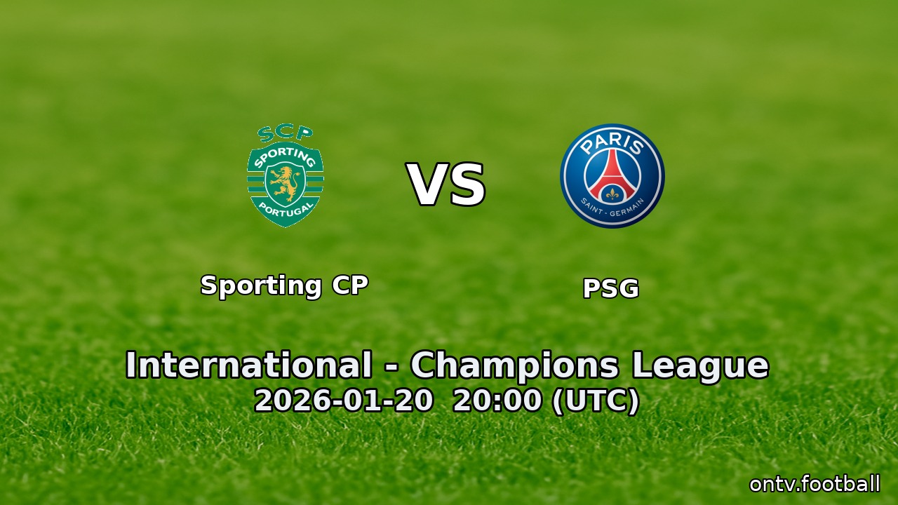 Sporting CP vs PSG