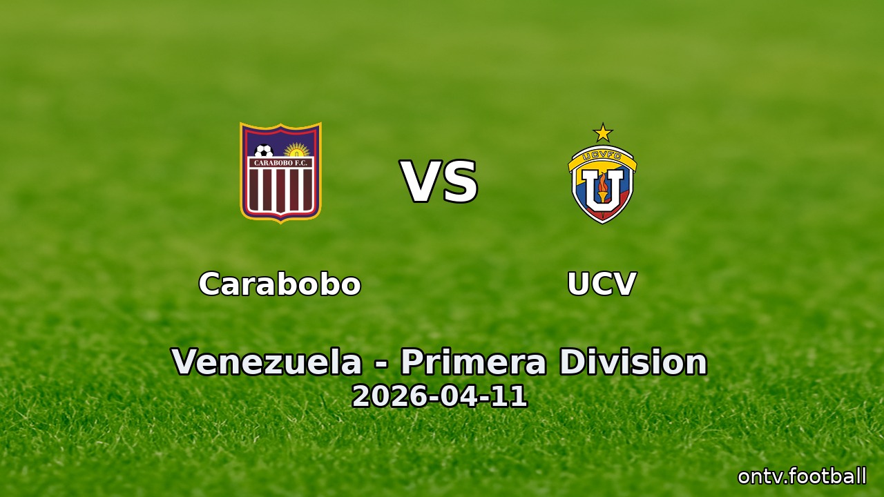 Carabobo vs UCV