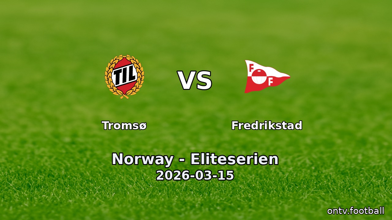 Tromsø vs Fredrikstad
