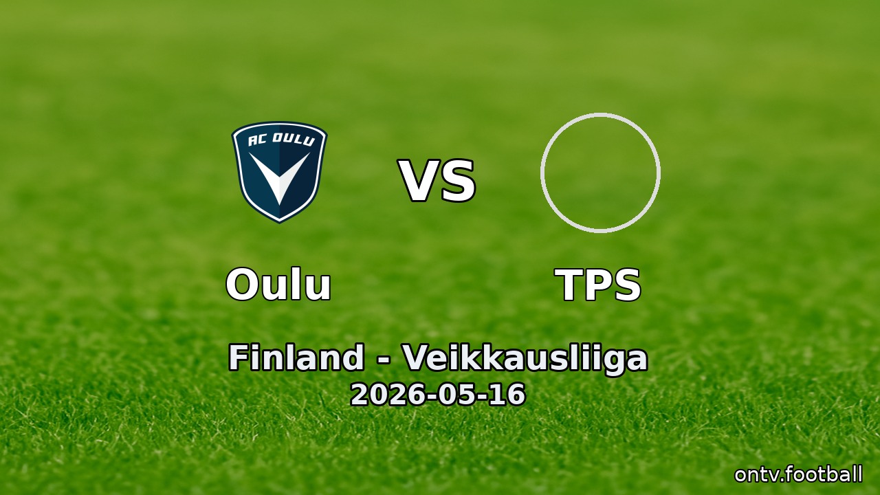 Oulu vs TPS