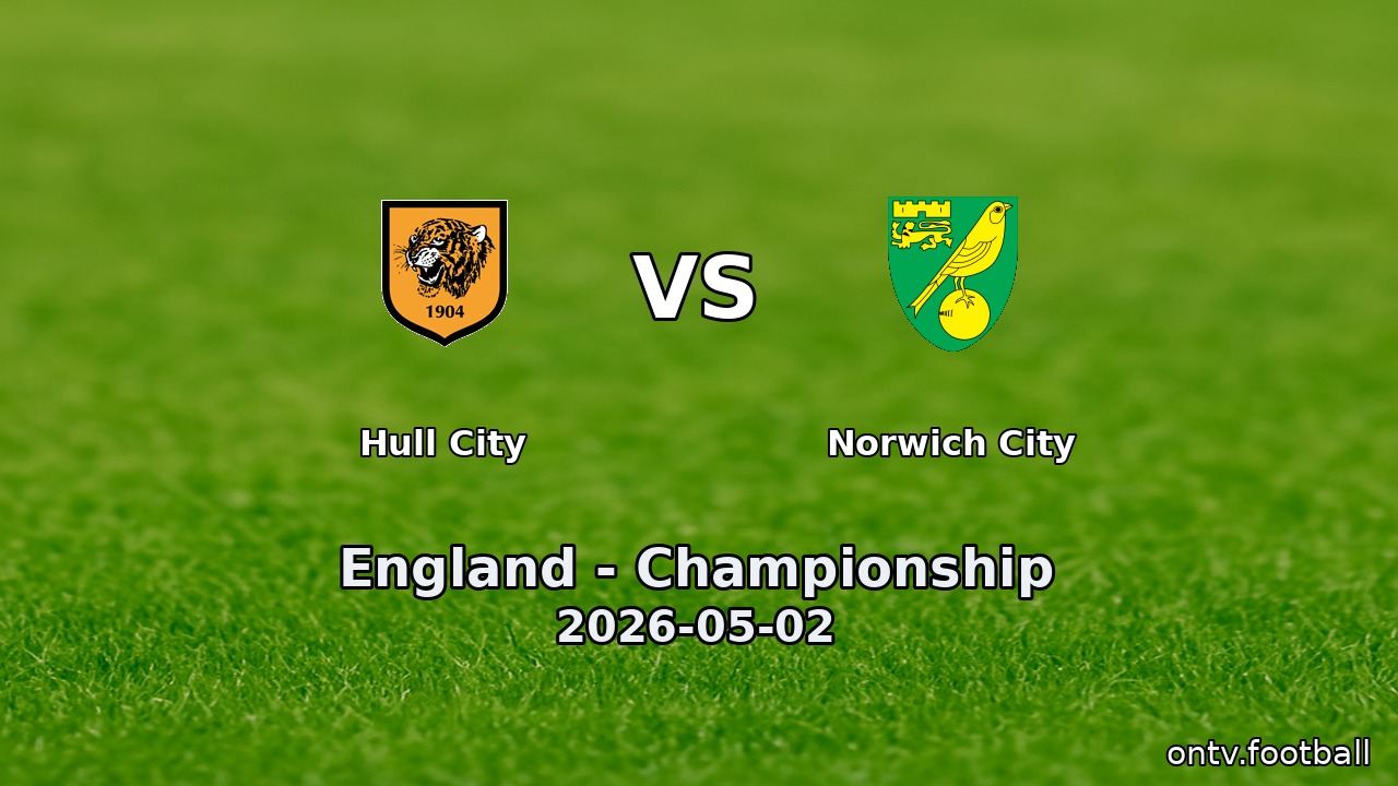 Hull City vs Norwich City