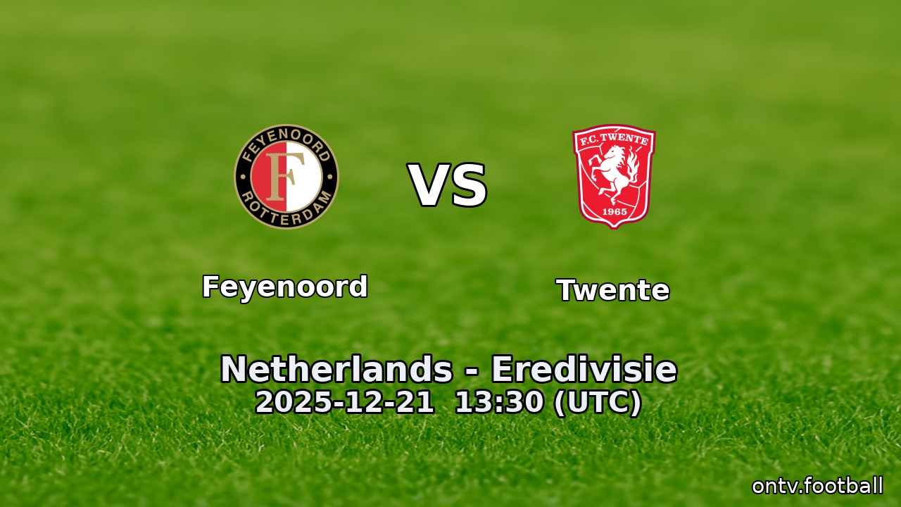 Feyenoord vs Twente