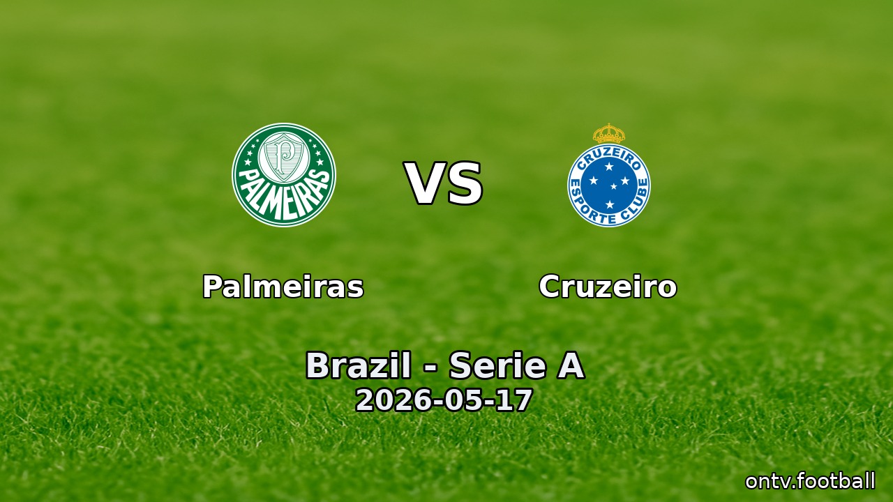 Palmeiras vs Cruzeiro