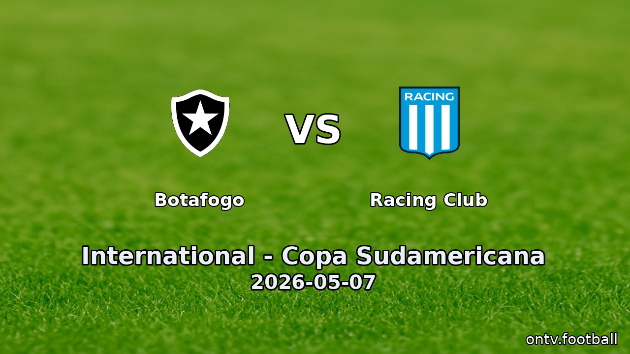 Botafogo vs Racing Club