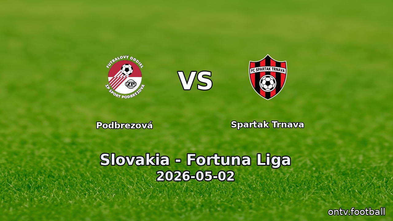 Podbrezová vs Spartak Trnava