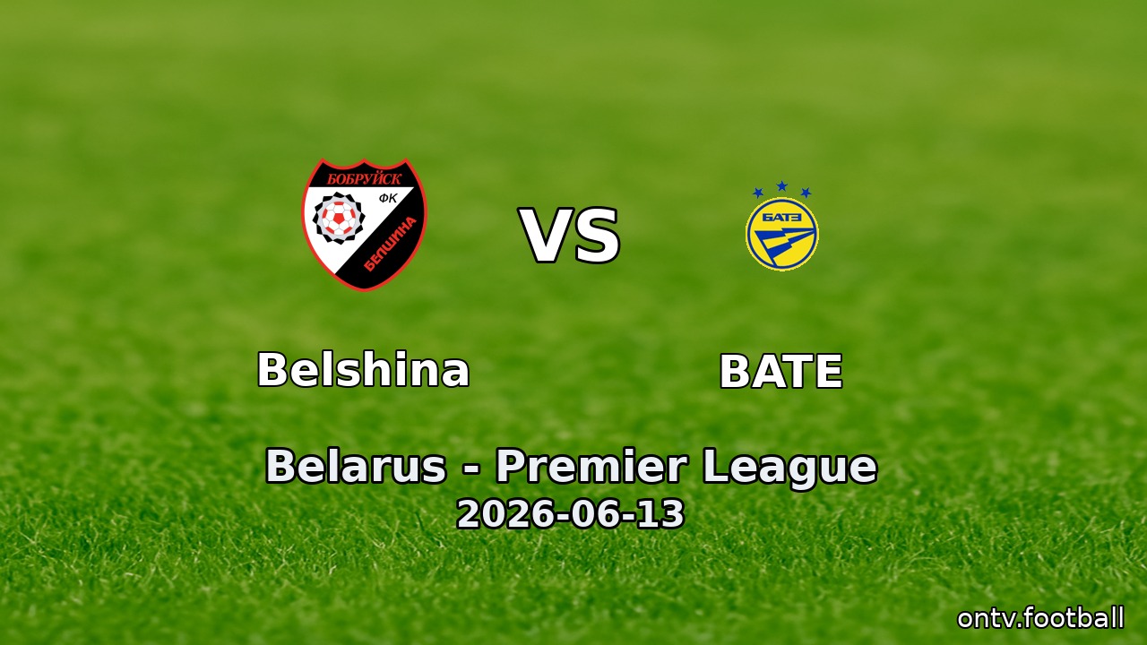 Belshina vs BATE