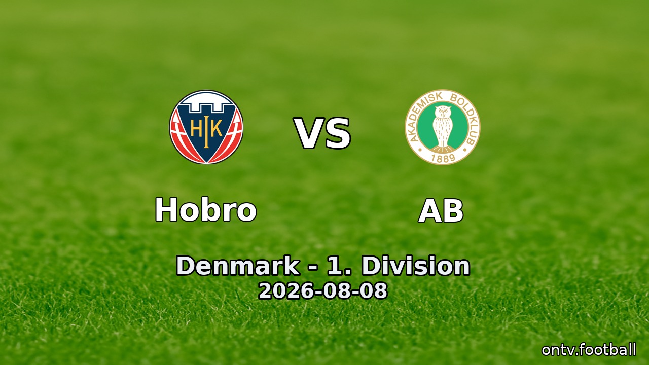 Hobro vs AB