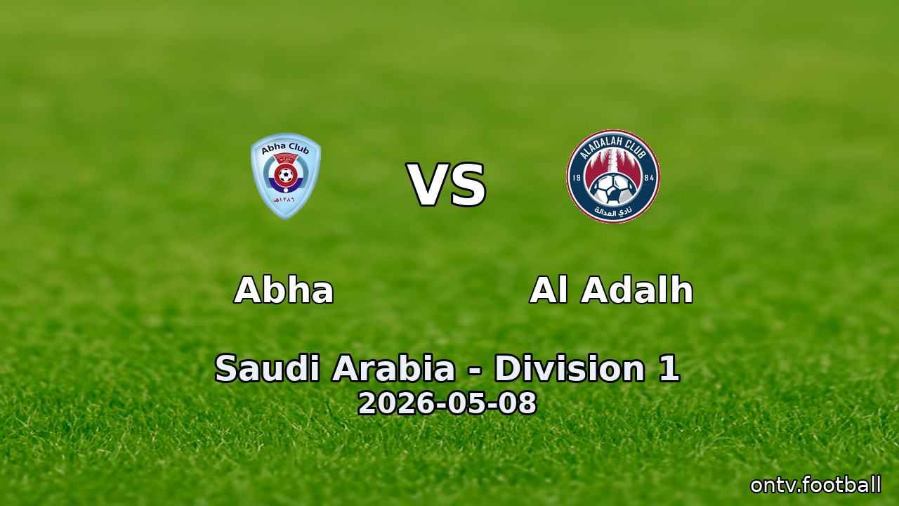 Abha vs Al Adalh