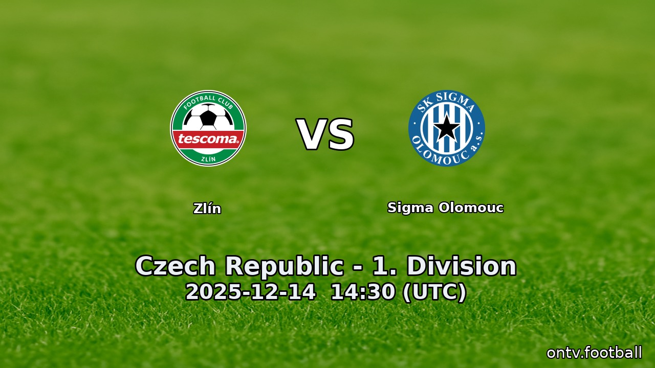Zlín vs Sigma Olomouc