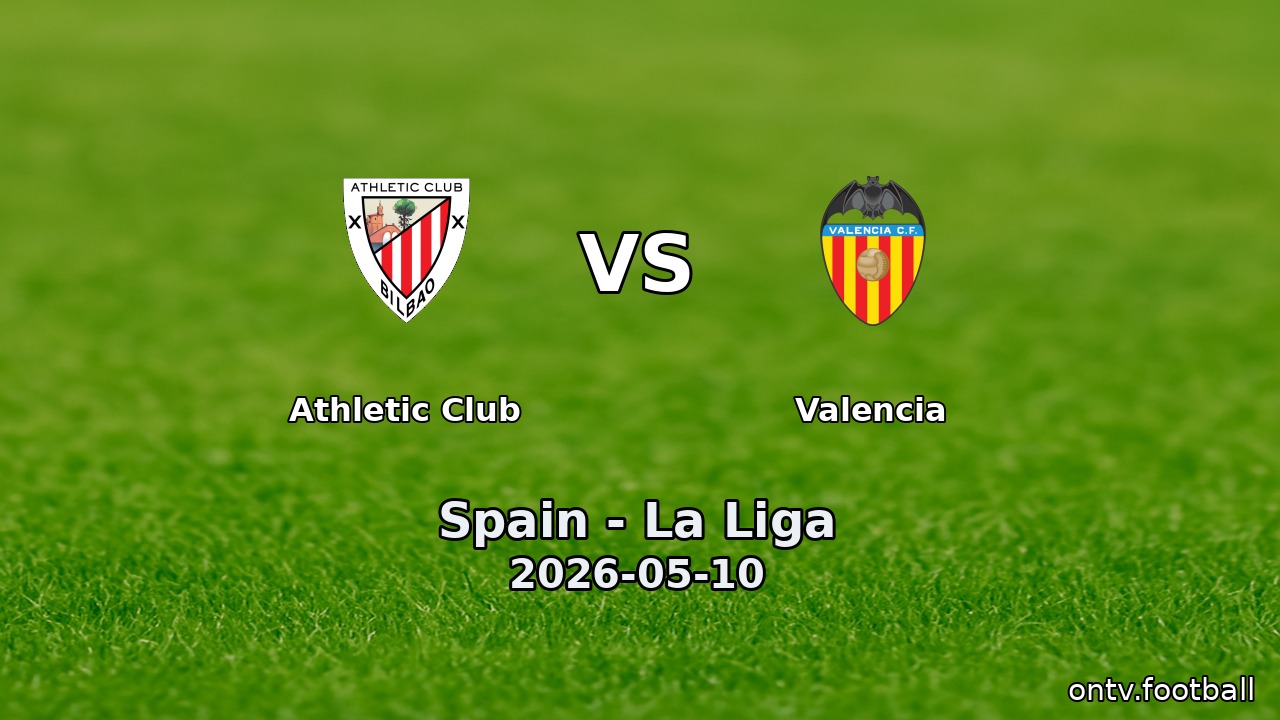 Athletic Club vs Valencia