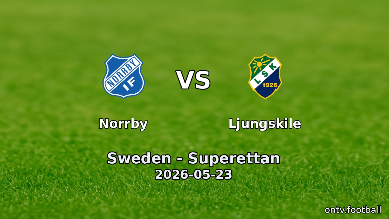 Norrby vs Ljungskile
