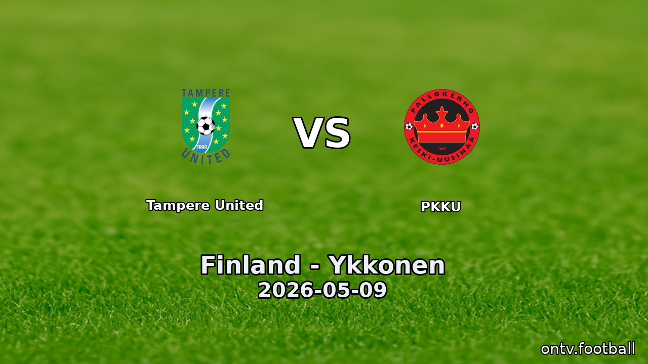Tampere United vs PKKU