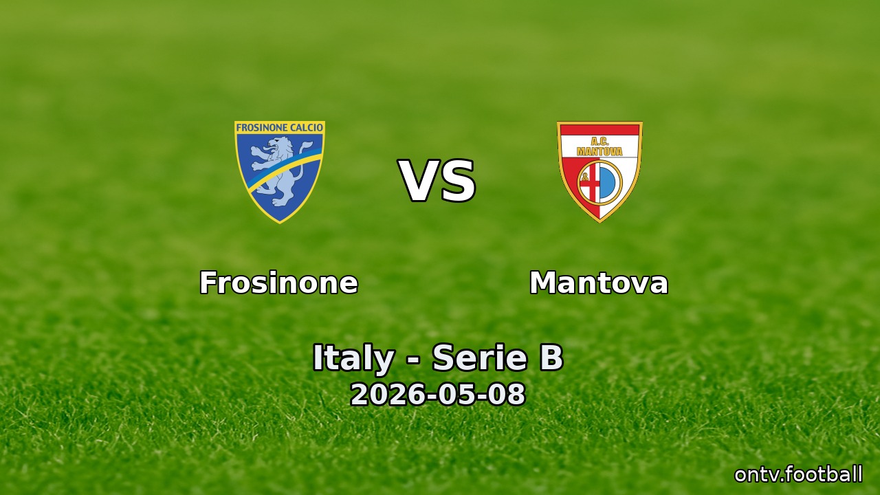 Frosinone vs Mantova