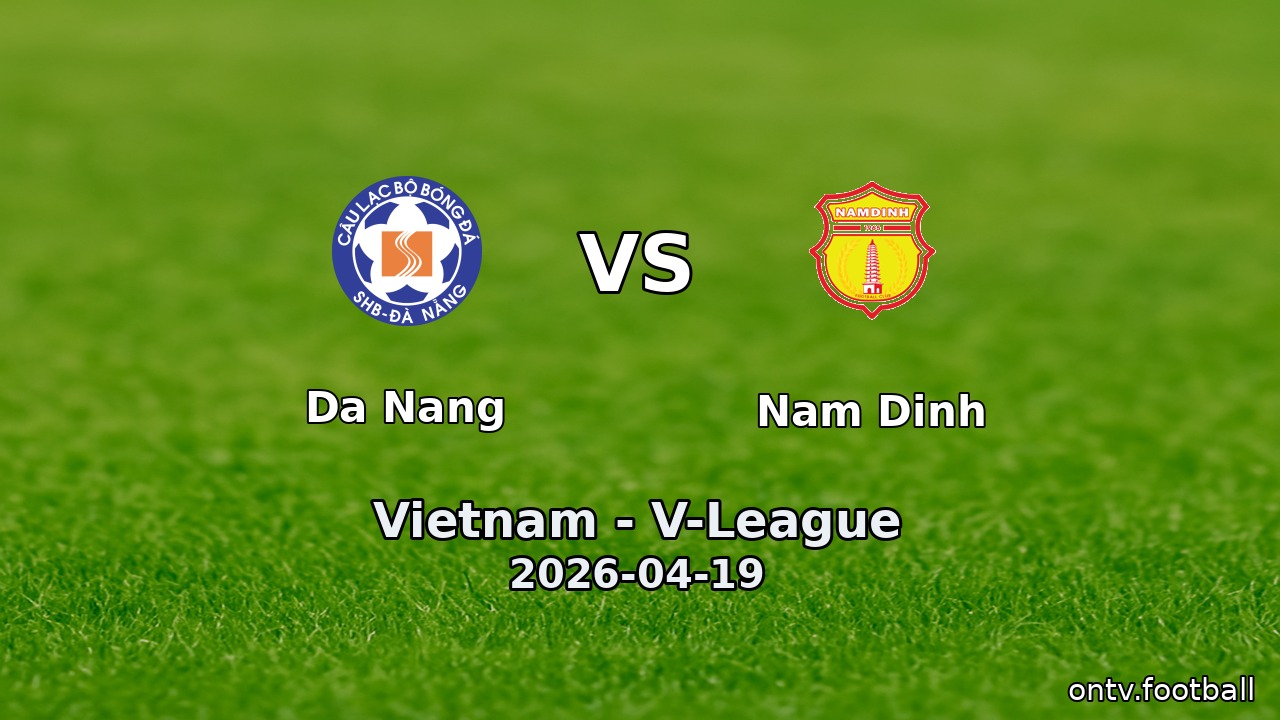 Da Nang vs Nam Dinh