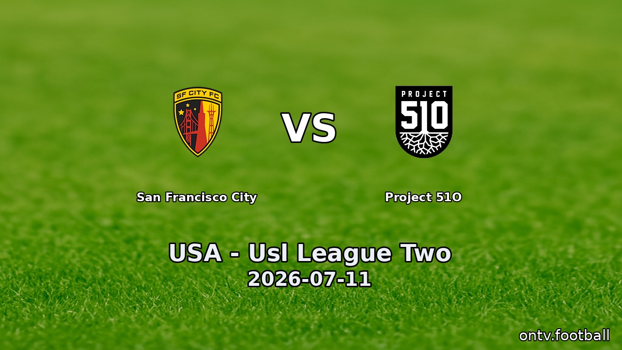 San Francisco City vs Project 51O