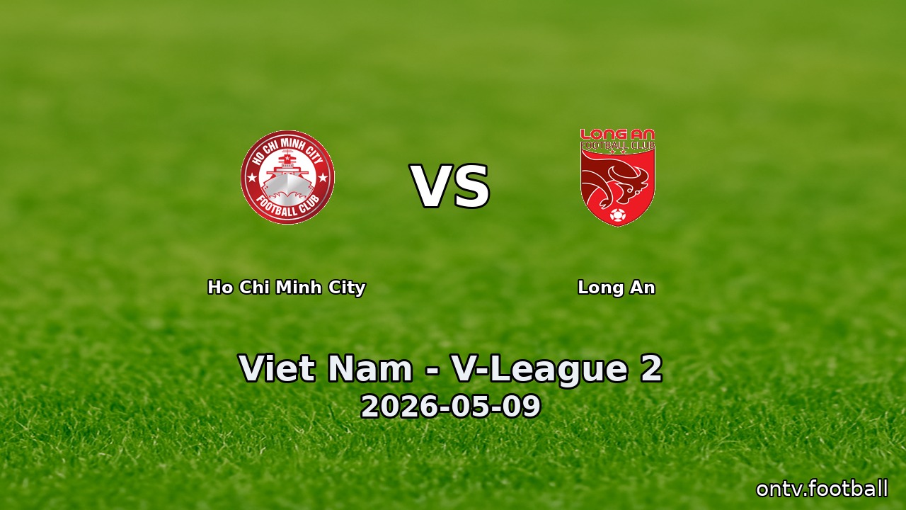 Ho Chi Minh City vs Long An