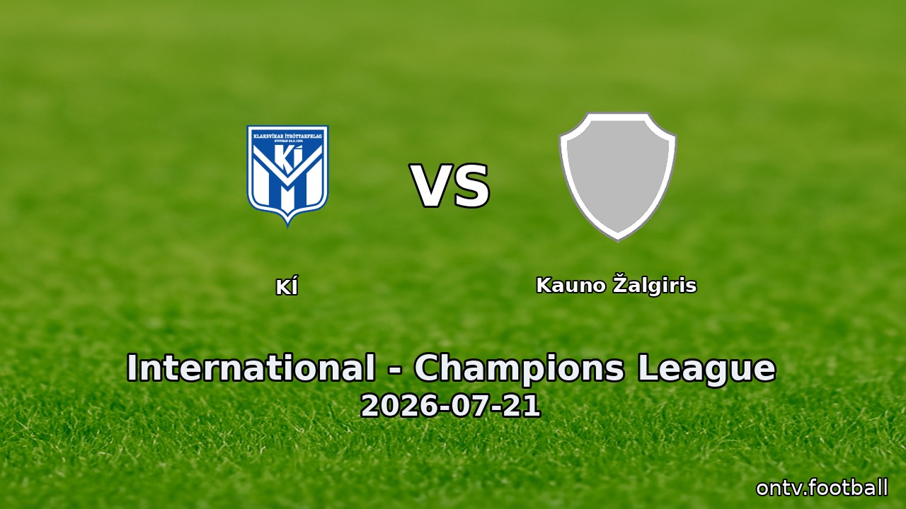 KÍ vs Kauno Žalgiris