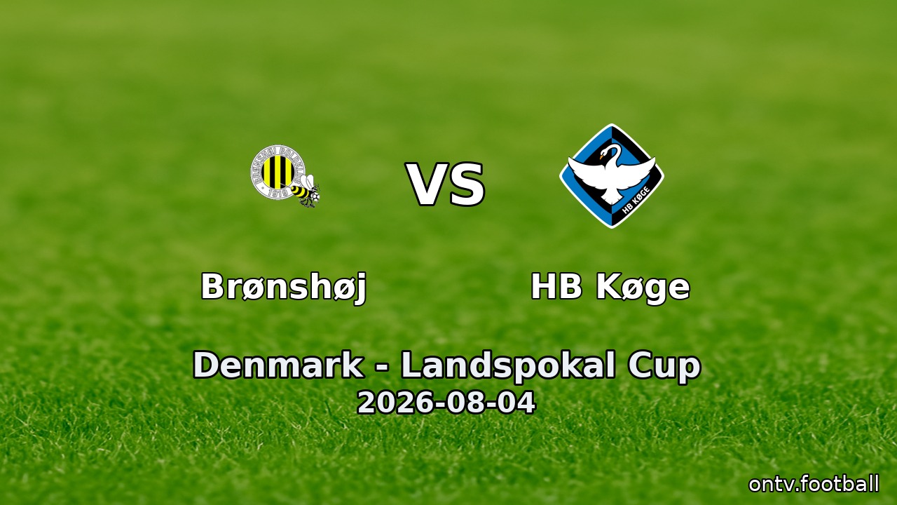 Brønshøj vs HB Køge