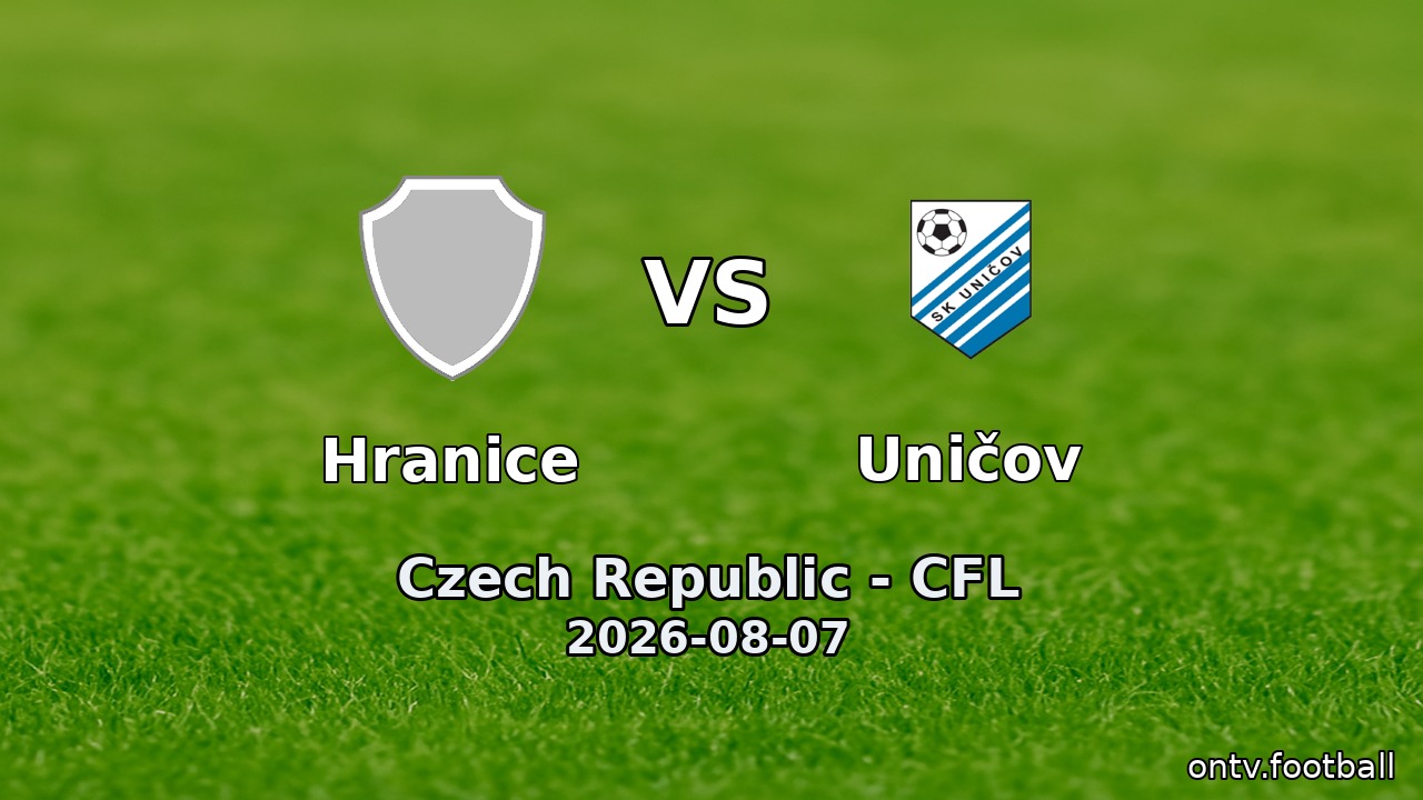 Hranice vs Uničov