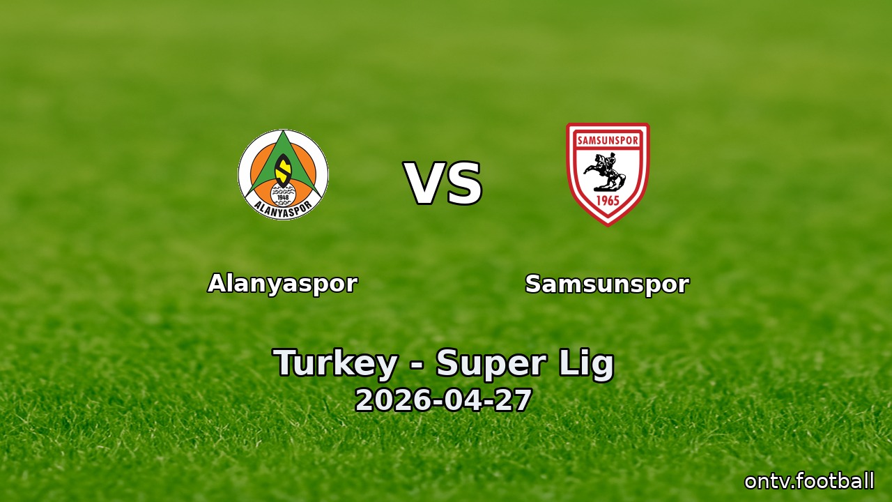 Alanyaspor vs Samsunspor