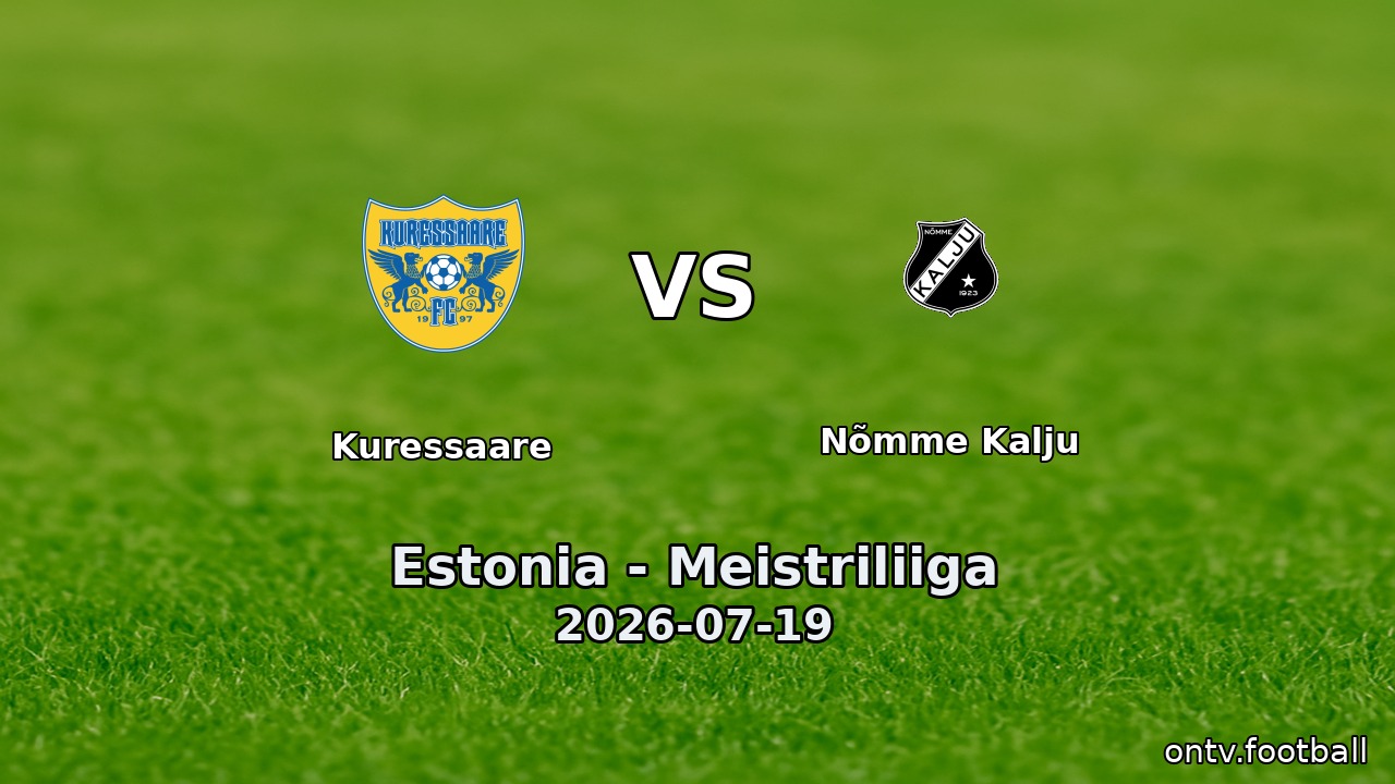 Kuressaare vs Nõmme Kalju