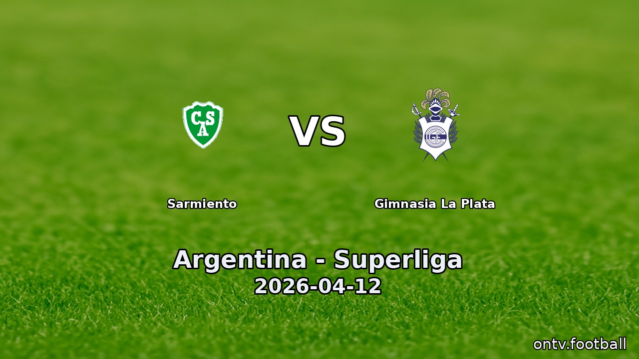 Sarmiento vs Gimnasia La Plata