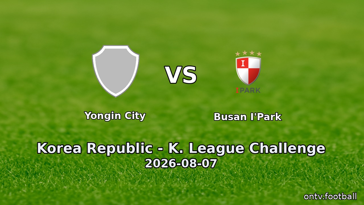 Yongin City vs Busan I'Park
