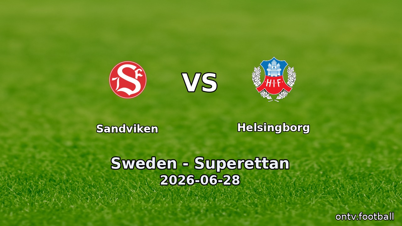 Sandviken vs Helsingborg