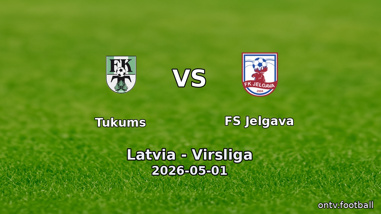 Tukums vs FS Jelgava
