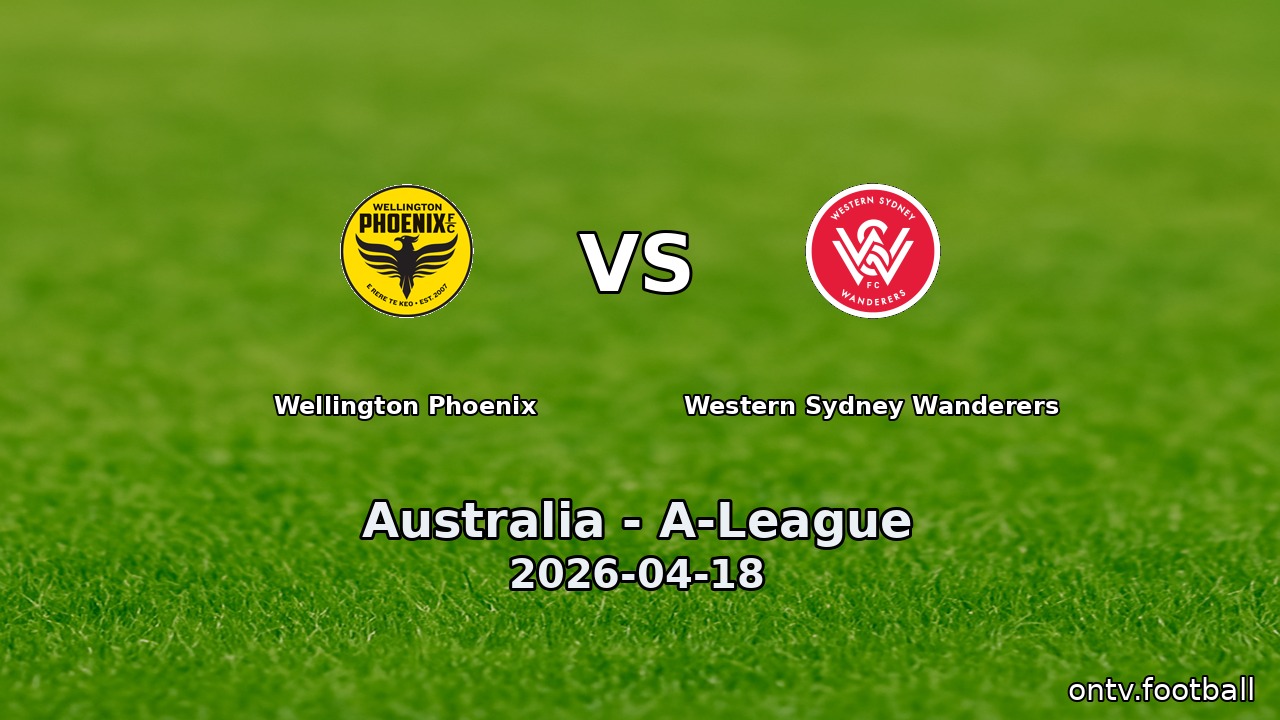 Wellington Phoenix vs Western Sydney Wanderers