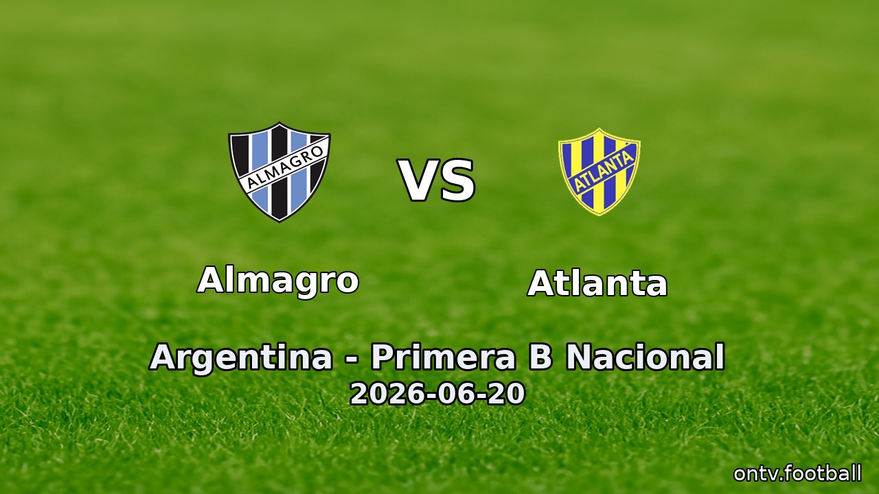 Almagro vs Atlanta