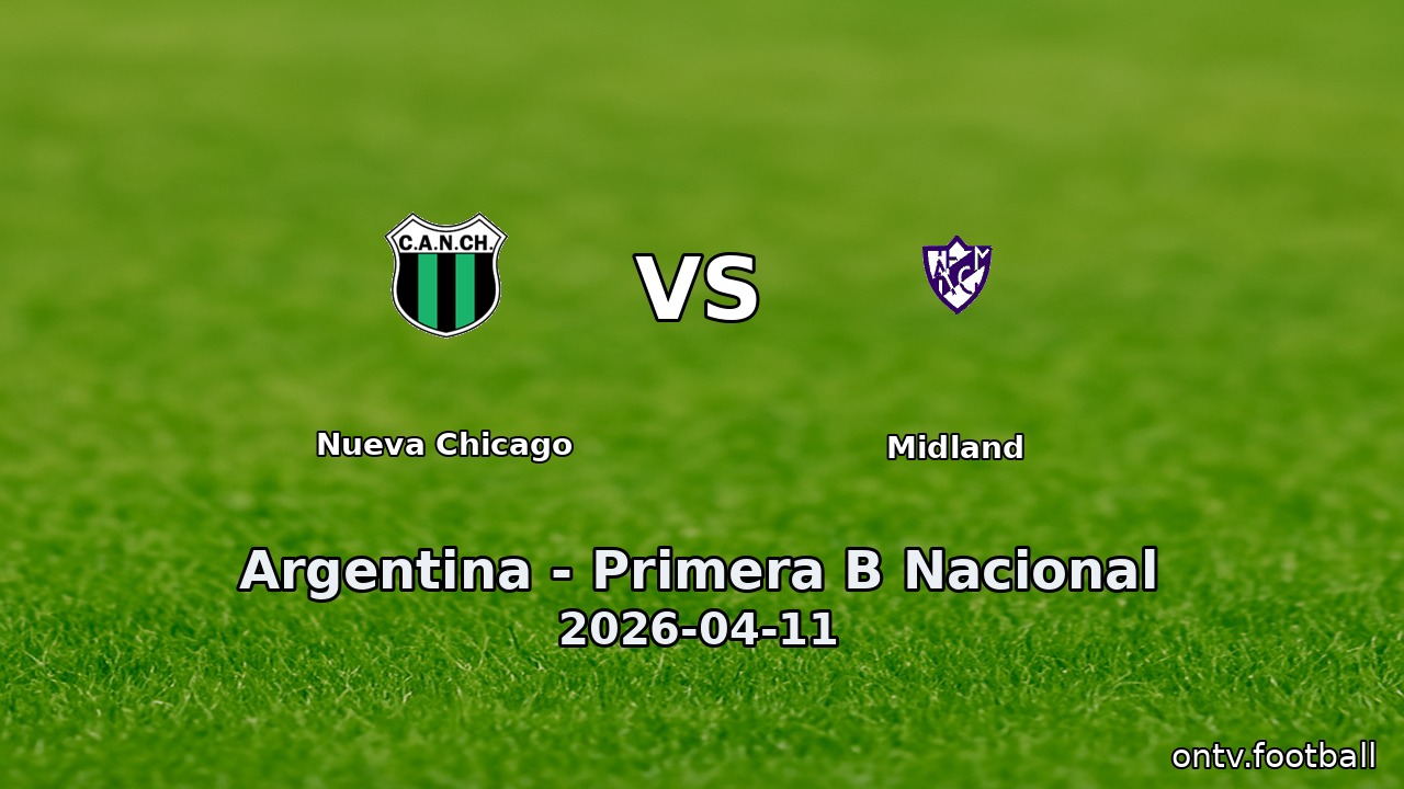 Nueva Chicago vs Midland