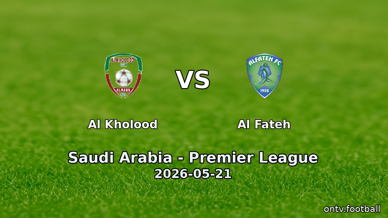 Al Kholood vs Al Fateh