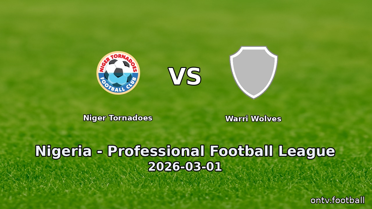 Niger Tornadoes vs Warri Wolves