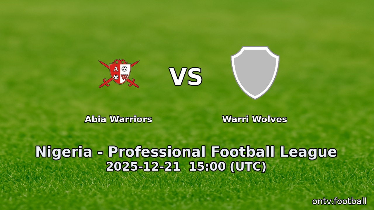 Abia Warriors vs Warri Wolves