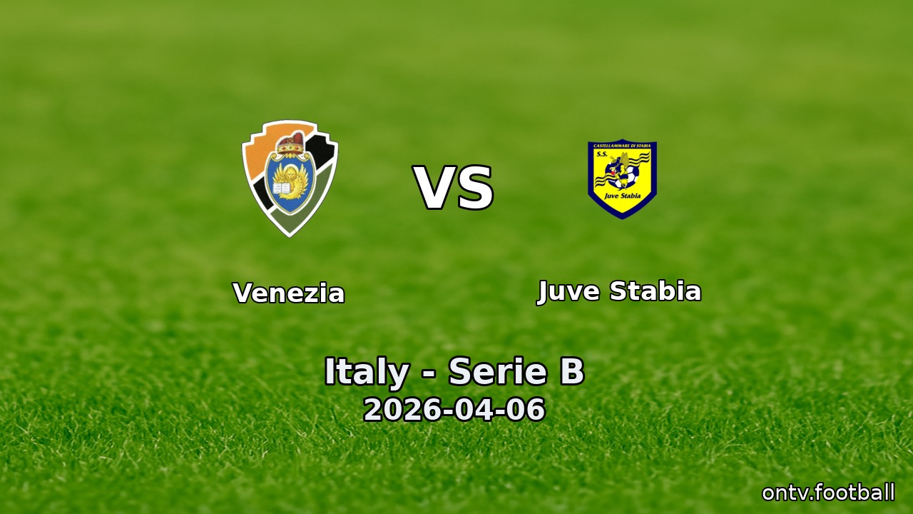 Venezia vs Juve Stabia