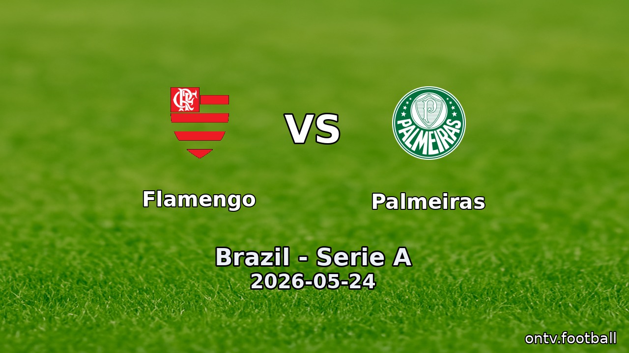 Flamengo vs Palmeiras