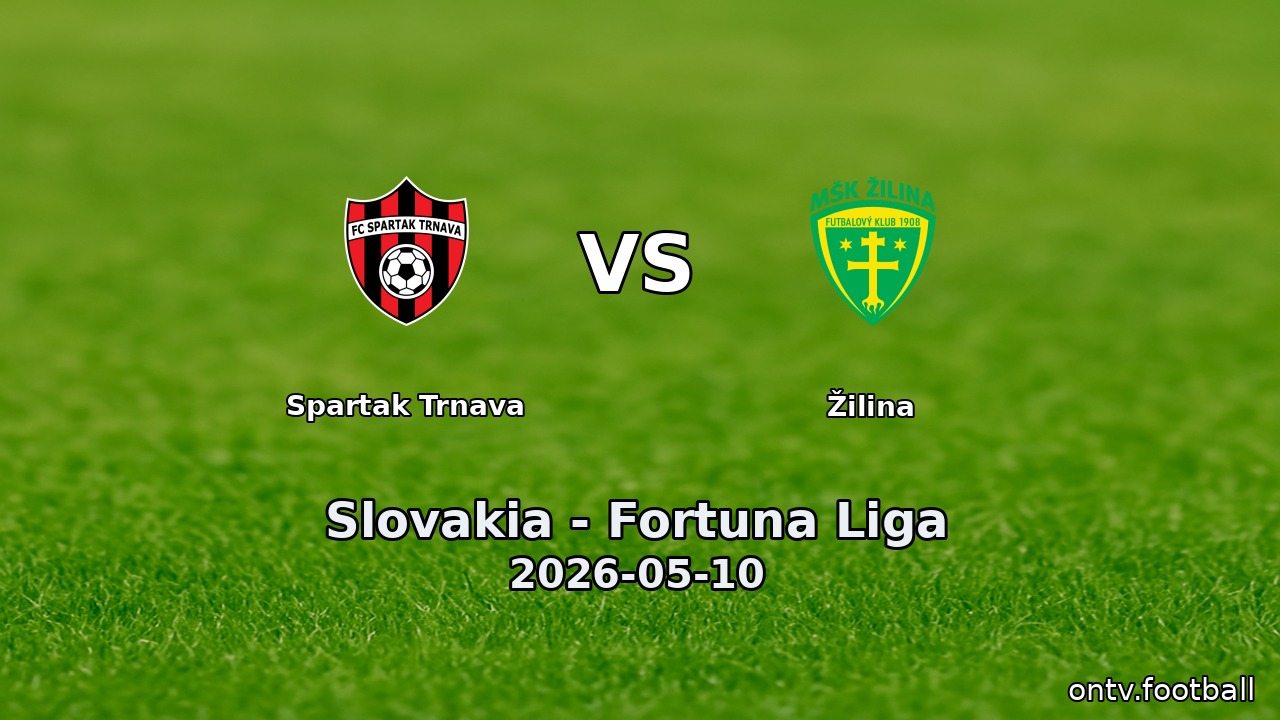 Spartak Trnava vs Žilina