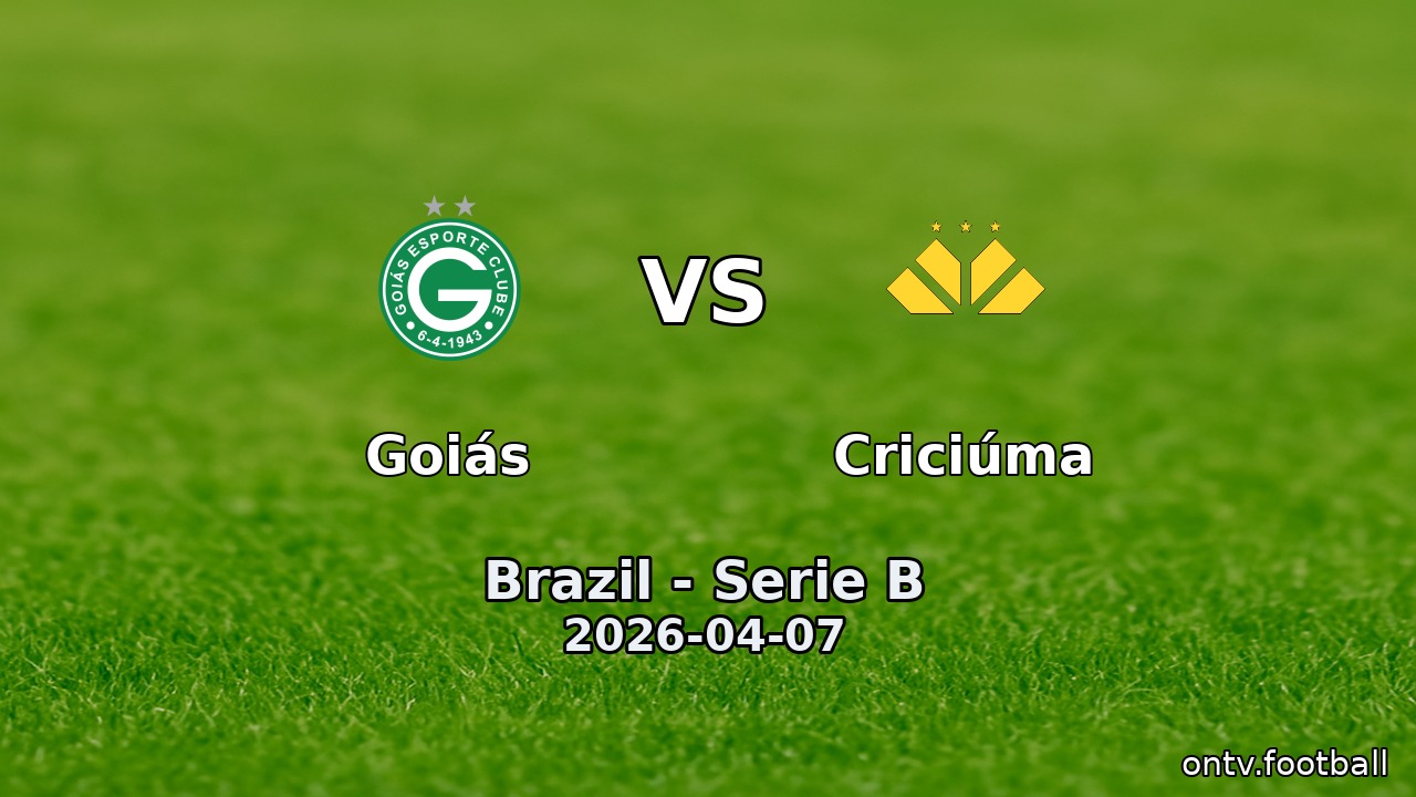 Goiás vs Criciúma