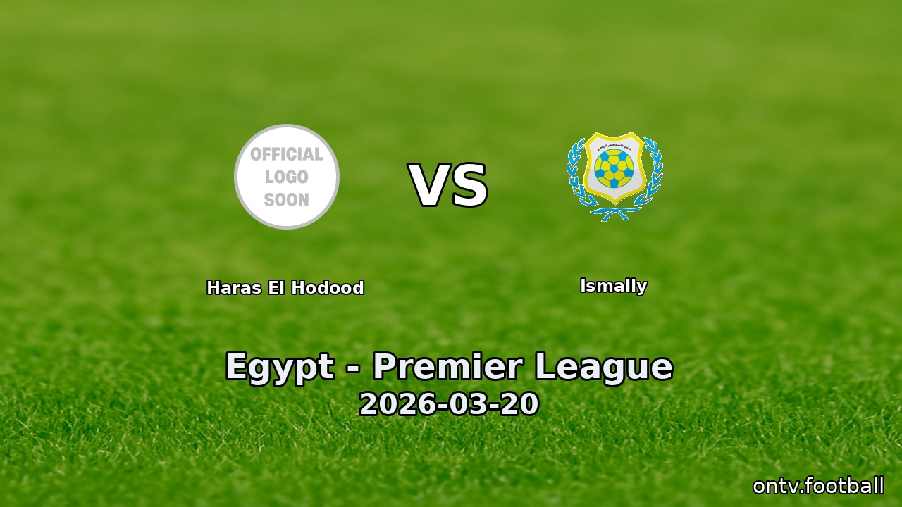 Haras El Hodood vs Ismaily