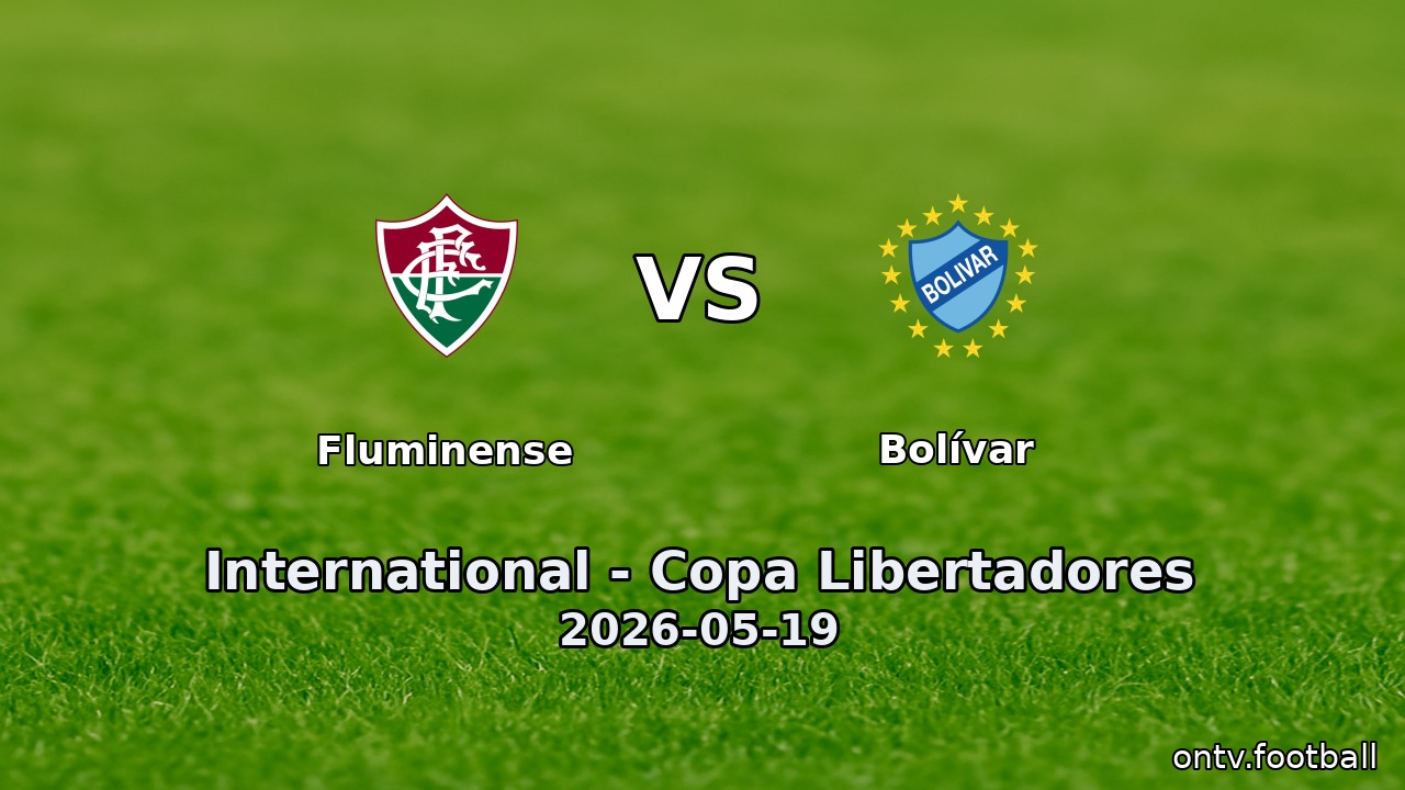 Fluminense vs Bolívar
