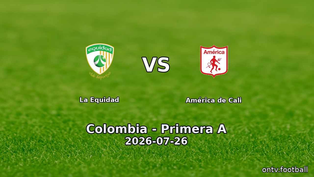 La Equidad vs América de Cali