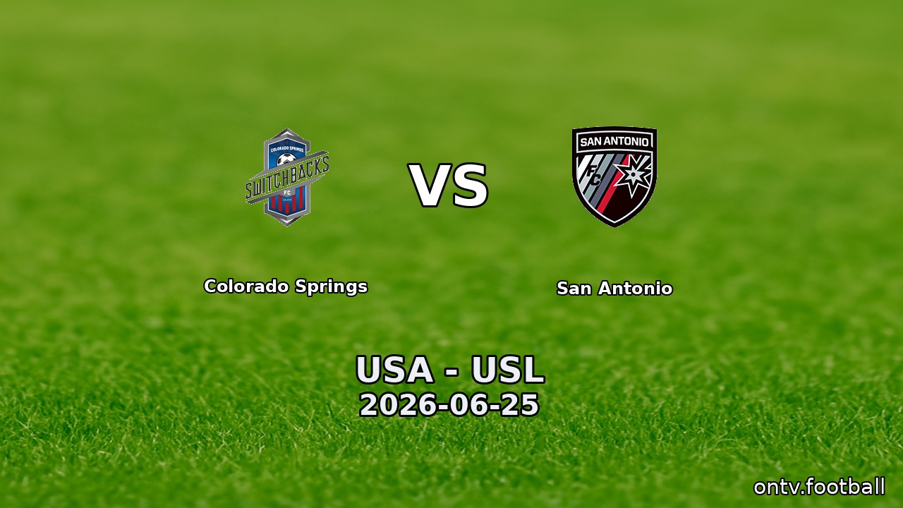 Colorado Springs vs San Antonio